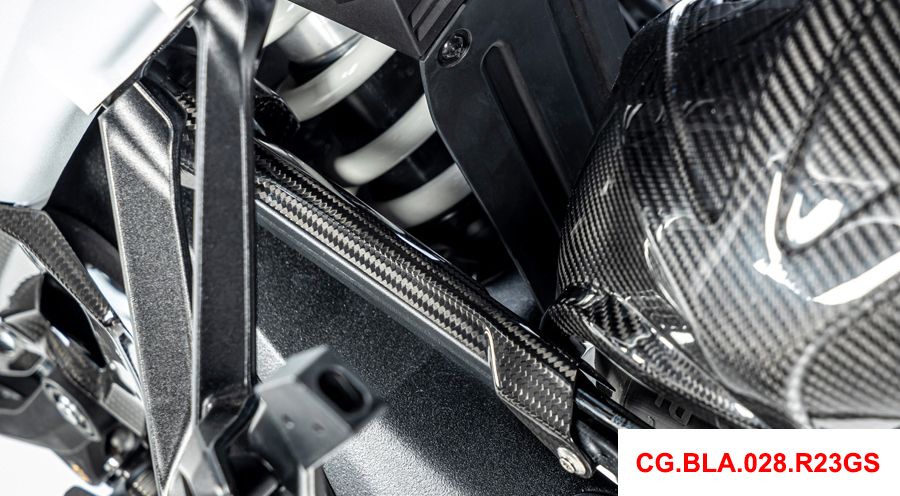 BMW R1300GS Carbon Bremsleitungsabdeckung