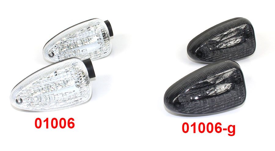 LED Blinker mit Zulassung für BMW R1200GS (04-12), R1200GS Adv (05-13) &  HP2